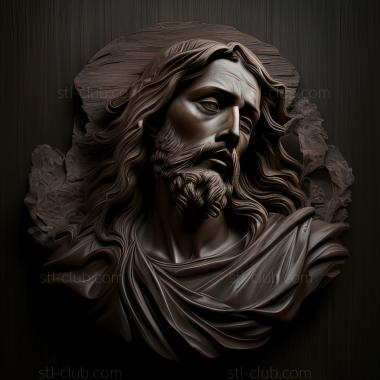 3D model st jesus (STL)